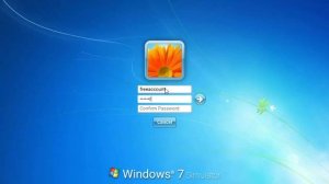 [DYK - Win7 Simu] Creating a user account