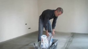 как замесить клей для плитки почти без пыли