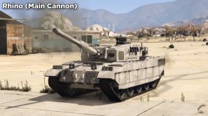 GTA 5 ONLINE : KHANJALI VS RHINO VS APC (WHICH IS BEST?)