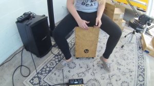 First Look at Roland EC-10M EL Cajon Processor with Jordan West at 909 Celebration