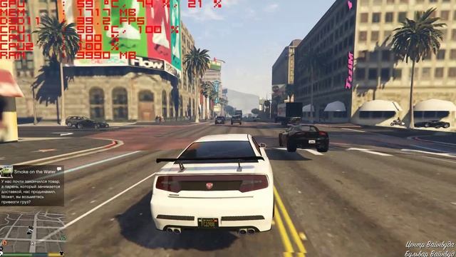 Тест слабого процессора и GTX 750 Ti в GTA 5, Crysis 3 (Bottlenecking-2 ядра). смотреть онлайн