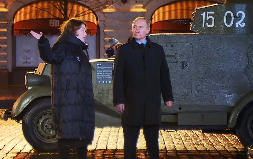 Путин посетил интерактивный музей под открытым небом / События на ТВЦ