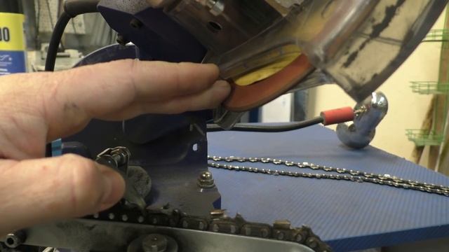 Заточка на станке от РЕМОНТНИК ТВ/ How to sharpen the chain смотреть онлайн