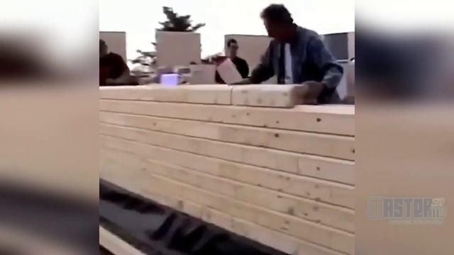 Деревянные кирпичи [ Особенности материала ] Строим дом смотреть онлайн