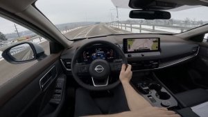 New Nissan X-Trail e-Power e-4ORCE 2023 Test Drive POV