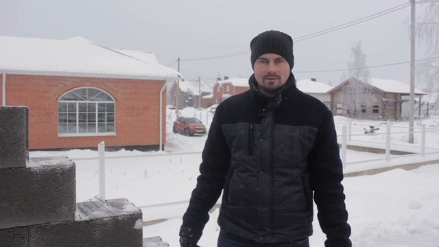 Кладка стен: керамзитобетонные блоки - Строительство дома. Выпуск 8 смотреть онлайн