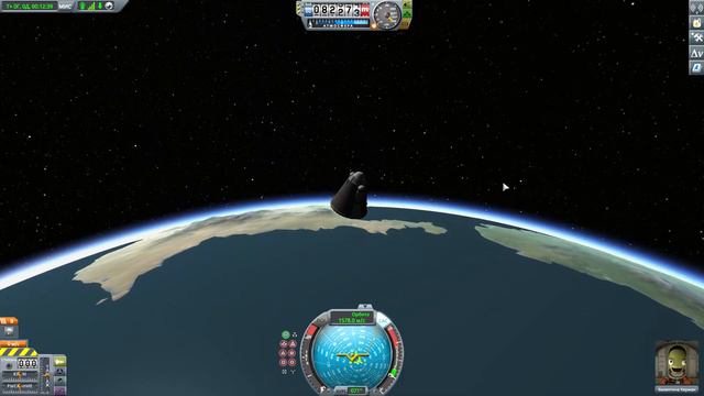 Как идеально войти в пределы атмосферы в KSP смотреть онлайн
