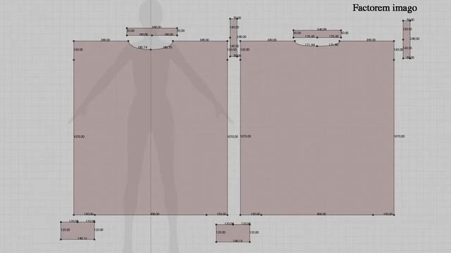 Трикотажный комбинезон из прямоугольников смотреть онлайн