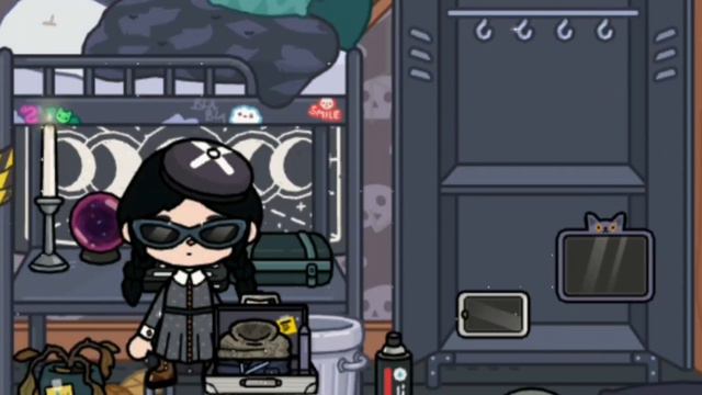 Дом для Уэнсдей в Тока Бока 🖤🕸️🕷️ смотреть онлайн