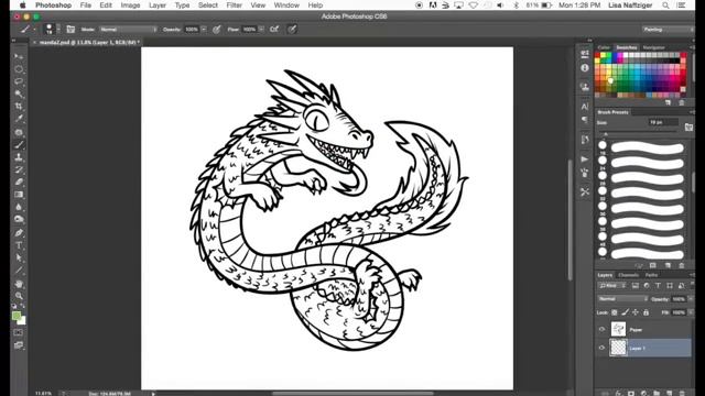 Photoshop Brush Tutorial смотреть онлайн