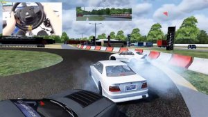 Assetto Corsa Drift Tandems Toyota Chaser | Steering Wheel Gameplay