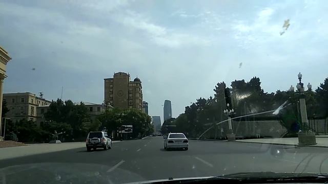 Баку на автомобиле летом смотреть онлайн