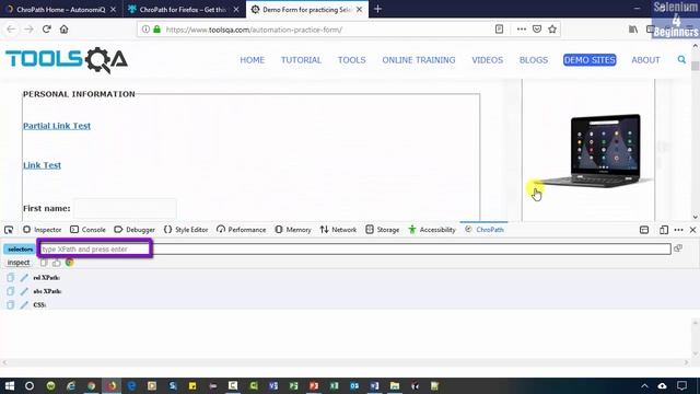 ✔ ChroPath - How To Generate Values Using Firefox and Chrome | (Video 37)