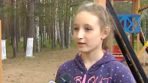 Начало лета в детском лагере