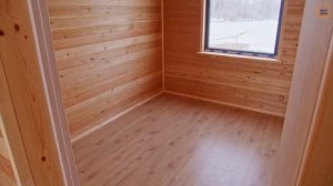 Внутренняя отделка дома в стиле Барнхаус | Вагонка из лиственницы