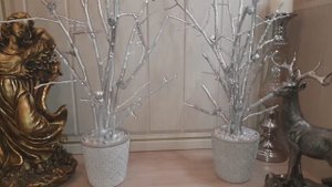 Сухое дерево из веток