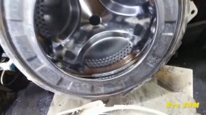 Стиральная машинка INDESIT wiun103. Замена подшипников и сальника.