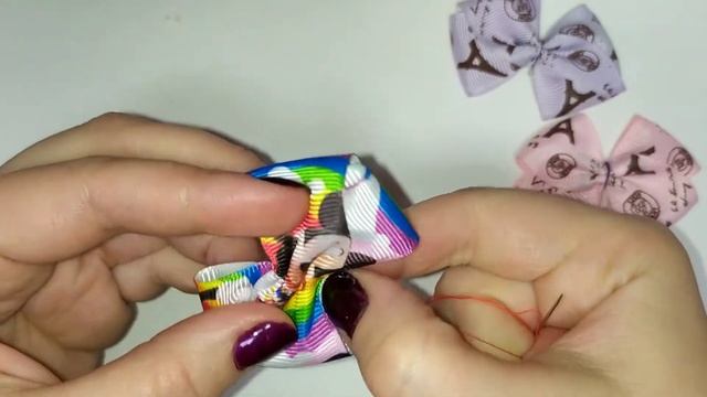 бантики на первые хвостики. бантики малышки. мини бантики. повязка на голову. бантик из ленты 2.5см смотреть онлайн