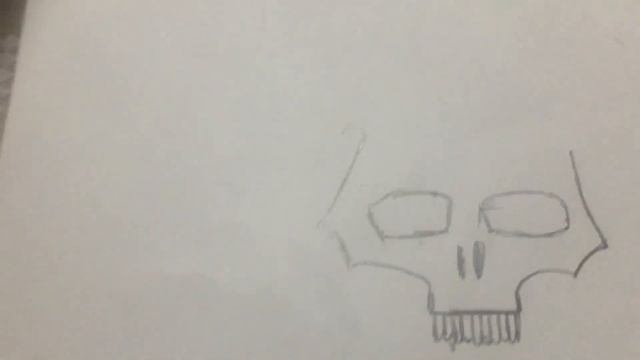 Как нарисовать череп смотреть онлайн