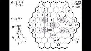 Hex Kakuro, par Puzzle Maestro (Kakuro Series 7)