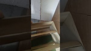 Полка для обуви из горбыля
