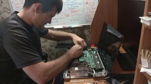Разбор ноутбука HP G62 / Замена процессора i3 350m на i7 640m