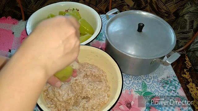 Фаршированный перец с мясным фаршем