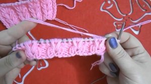 ШИКАРНЫЙ УЗОР СПИЦАМИ. ДЛЯ ШАПОК. МАСТЕР КЛАСС. УЗОР С ВЫТЯНУТЫМИ ПЕТЛЯМИ.