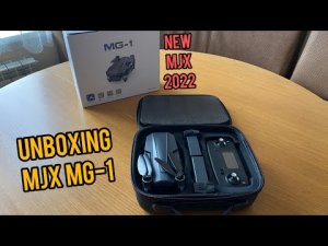 Unboxing MJX MG-1 4K обзор БЮДЖЕТНОГО квадрокоптера для НОВИЧКА! | дрон | new MJX