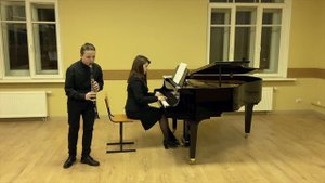А.Ф.Димлер - Концерт B-Dur, В. Арсланов - кларнет, М. Деревягина - фортепиано, класс Малиёва Г.Л.