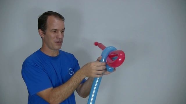 como hacer una pistola con globos largos - globoflexia facil - como hacer figuras con globos смотреть онлайн
