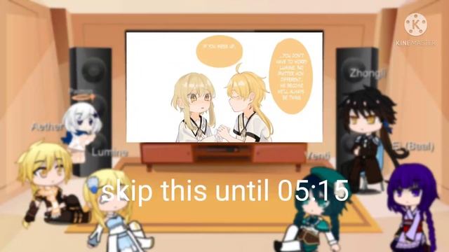 genshin impact React to Genshin impact Comic dub