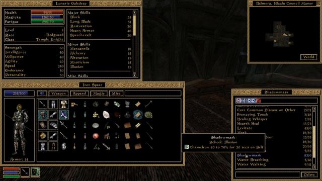 Lunaris Plays - TES III: Morrowind - Part 4 - House Hlaalu