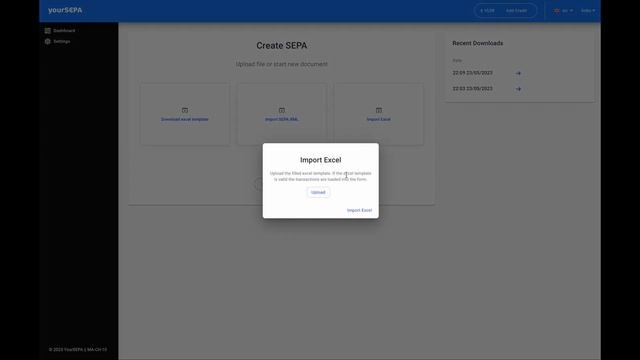 YourSEPA: Convert Excel to SEPA XML смотреть онлайн