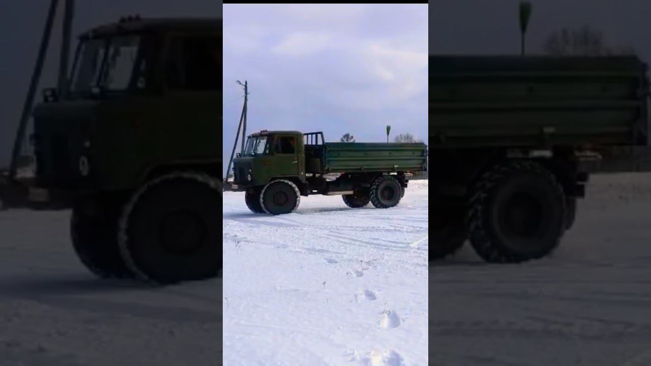 ГАЗ-66/ДРИФТ/ТАЙГА РУЛИТ#жизньвтайге #отшельник #тайга #shot #смотри