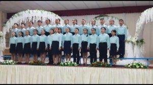 Хор патриотической песни среди 4 классов