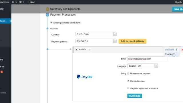 CaptainForm WordPress Form Builder - Order Form Tutorial смотреть онлайн
