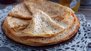 КАК ПРИГОТОВИТЬ КРУЖЕВНЫЕ БЛИНЧИКИ? Тонкие и кружевные блинчики на молоке без соды на завтрак