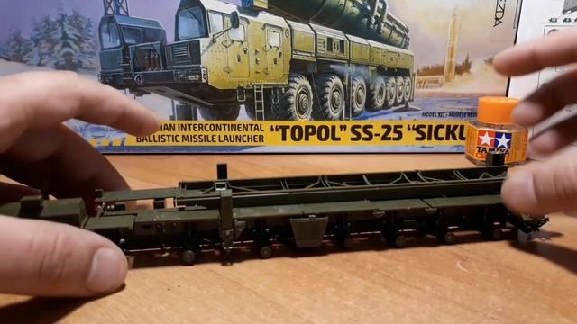 Сборка модели - Тополь (ZVEZDA)