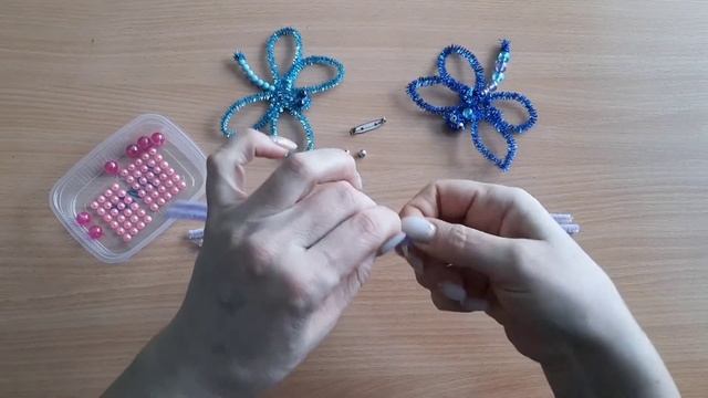 Мастер класс "Украшения из синельной проволоки" смотреть онлайн