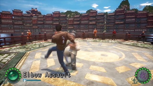 Поединок с Черный Дракон, Голубой дракон, Белый Дракон [Как победить монахов в SHENMUE 3] смотреть онлайн