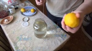 Самая простая лимонная настойка