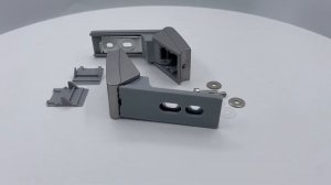 Ремкомплект ручки двери для холодильника Liebherr , серебро- 9590178