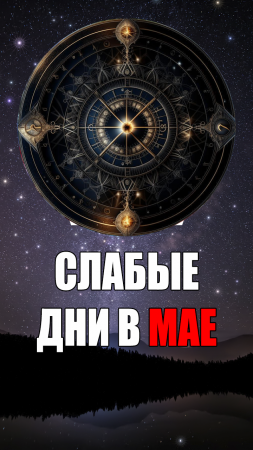 Слабые Дни в Мае