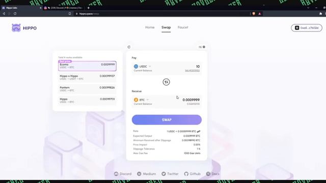 ТЕСТНЕТ Hippo НА APTOS смотреть онлайн