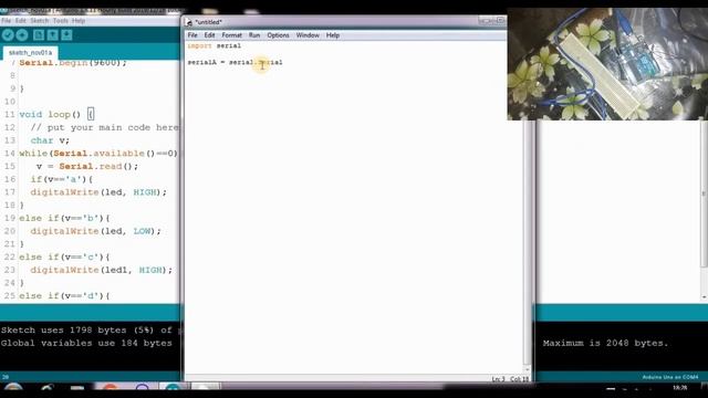 Python with Arduino Controller Part  - 2(Hindi)