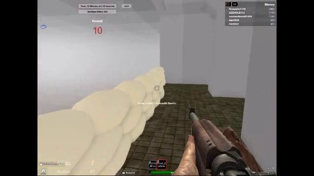 roblox Call of Duty zombie game part1 смотреть онлайн