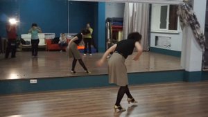 Соло джаз танец видео 4. Композицию выучили за 1 ч 15 мин.  Танец по элементам.