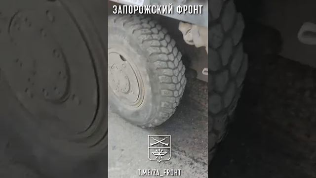 БТР "Valuk" переданный Словенией развалился не доехав до фронта/Damaged Ukrainian "Valuk" IFV