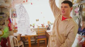 За кулисами театра кукол